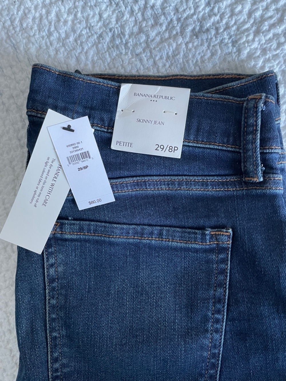 Banana Republic Skinny Jeans - Dark Wash Blue